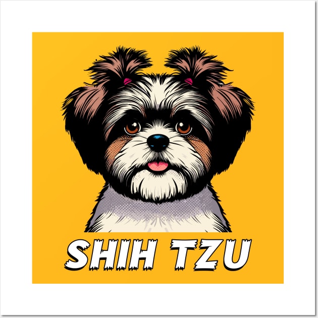 Shih Tzu Wall Art by The Design Deck